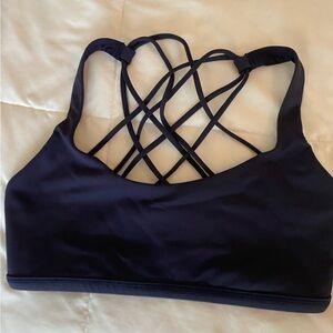 Navy blue Lululemon sports bra!!